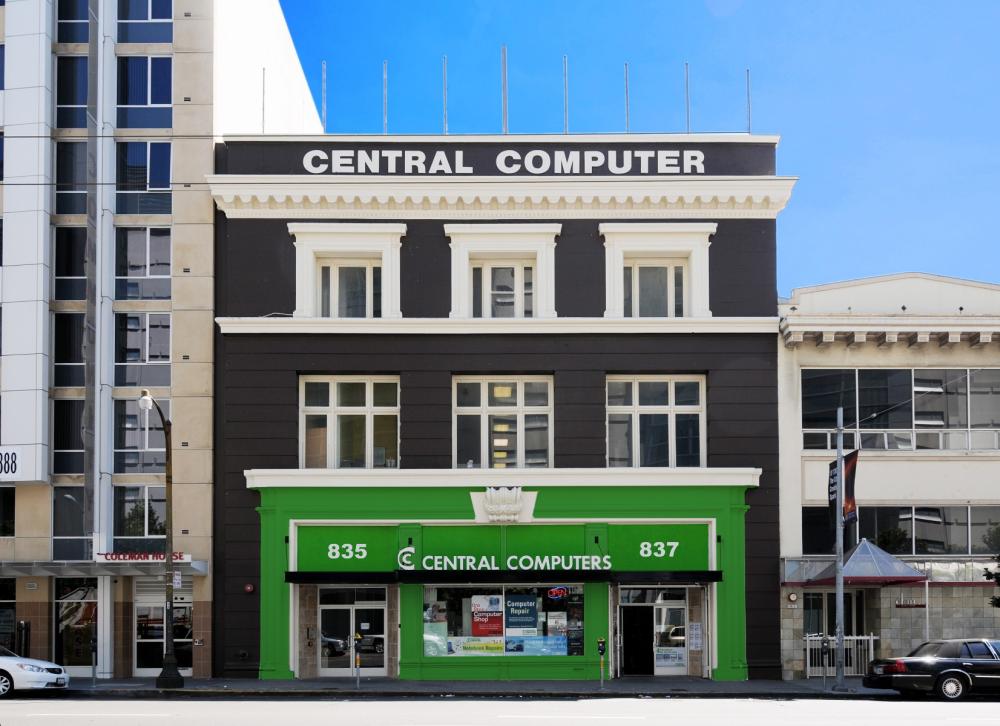 Central Computers San Francisco Store Exterior