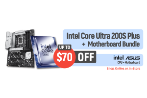 Intel Core Ultra 200S Plus CPU + ASUS Motherboard Bundle (April)