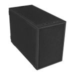 Lian-Li B4X B4-mATX Mesh Compact SFF Computer CasePre-installed 2 x 120mm Fans Rotating AC Inlet 2x USB-A 3.0 1x USB-C 3.21x Audio Black