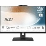 MSI Modern AM242TP 1M-1099US All-in-One Computer - Intel Core i3 - 8 GB - 512 GB SSD - 23.8in Full HD Touchscreen - Desktop - Black - Intel Chip - 1920 x 1080 - Windows 11 Home - Intel