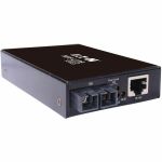 Eaton Tripp Lite Series Hardened Copper to Fiber Media Converter - 10/100 Mbps  RJ45/SC Multimode  -10&deg; to 60&deg;C  2 km (1.2 mi.)  TAA - 1 x Network (RJ-45) - 1 x SC Ports - Duple
