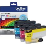 Brother INKvestment LC4063PK Original Standard Yield Inkjet Ink Cartridge - Cyan  Magenta  Yellow - 1 Each - 1500 Pages (Per Cartridge)