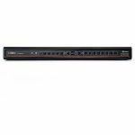 Vertiv Avocent Cybex Secure Desktop KVM Switch  8 Port  Common Access Card  Touch Screen Support  NIAP Version 4.0  TAA Compliant (SCM185DPH-400) - 4 Computer(s) | 2 Local User(s) | 384