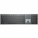 Dell Keyboard - Wireless Connectivity - Bluetooth/RF - 5 - 2.40 GHz - 3 Hot Key(s) - Volume Up  Volume Down  Mute Hot Key(s) - Mac OS  ChromeOS  Windows 7  Windows 8.1  Windows 10  Wind