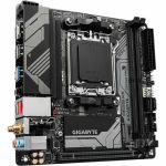 GIGABYTE Ultra Durable A620I AX Gaming Mini ITXMotherboard AMD AM5 Ryzen 9000 8000 and 7000 series DDR5 Max 256GB