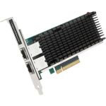 SIIG Dual Port 10G Ethernet Network PCI Express - PCI Express 2.0 x8 - 2 Port(s) - 2 - Twisted Pair - 10GBase-T - Intel X540-T2 - Plug-in Card - Full and Low Profile -Windows