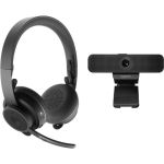 Logitech 991-000310 Personal Video CollaborationKit C925e Webcam Zone Wireless Headset Black