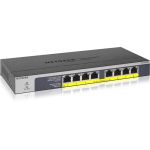 Netgear 8-Port Gigabit Unmanaged Switch PoE/PoE+120W Fanless Rackmount