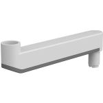 Ergotron CareFit Mounting Extension - White - Aluminum  High-grade Plastic  Plastic