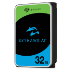 Seagate ST32000VE000 32TB SkyHawk AI Hard Drive3.5in 6GB/s SATA 7200RPM 2.5M MTBF 550TB TBW 5 Year Warranty (CMR) Method
