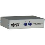 Eaton Tripp Lite Series 2-Port Manual VGA/SVGA Video Switch (3x HD15F) - 1600 x 1280 - VGA  SVGA - 2 Input Device - 1 Output device - 2 x VGA In - 1 x VGA Out
