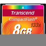 Transcend 8GB Compact Flash Card (133x) - 8 GB