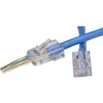 Platinum Tools 100003C EZ-RJ45 Cat5e Connector 50/Clamshell
