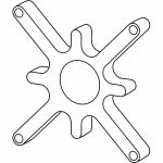 Ergotron Mounting Spacer for Display Interface  Display  Monitor  Monitor Mount - Black - 75 x 75 - VESA Mount Compatible