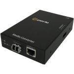Perle S-1110-S2LC10 Media Converter - 1 x Network (RJ-45) - 1 x LC Ports - 10/100/1000Base-T  1000Base-LH - 10 km - Rack-mountable  Rail-mountable