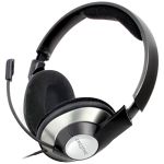 Creative ChatMax HS-620 Headset - Stereo - Mini-phone (3.5mm) - Wired - 32 Ohm - 20 Hz to 20 kHz - Binaural - Ear-cup - 8.20 ft Cable - Noise Cancelling Microphone