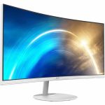 MSI Pro MP341CQW 34in Class UW-QHD Curved Screen LCD Monitor - 21:9 3440x1440 Vertical Alignment (VA) 1.07 Billion Colors - FreeSyn