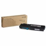 Xerox Genuine Phaser&#8482; 6600  WorkCentre&#8482; 6605 Cyan High capacity Toner Cartridge (6000 Pages) - 106R02225 - Laser - High Yield - 6000 Pages - Cyan - 1 Each