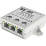 CyberData 3-Port Gigabit Ethernet Switch - 3 Ports - Gigabit Ethernet - 10/100/1000Base-T - 2 Layer Supported - Twisted Pair - Wall Mountable - 2 Year Limited Warranty