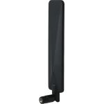 Digi Antenna - Cellular  4G/LTE - 699 MHz to 960 MHz  1710 MHz to 2690 MHz  2500 MHz to 2690 MHz - 3 dBi - Cellular Network - Black - SMA Connector