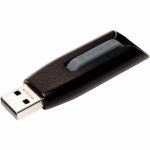 128GB Store 'n' Go&reg; V3 USB 3.2 Gen 1 Flash Drive - Gray - 128GB - Gray