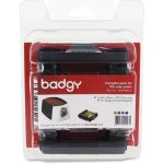 Evolis Ribbon/Card Kit - Dye Sublimation - 100 Cards - YMCKO - 1 Each