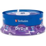 Verbatim 95033 25PK DVD+R 16x 4.7GB Media