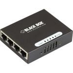 Black Box 4PT Gb SWT RJ45 - Gigabit Ethernet (1000-Mbps) Switch - (4) 10/100/1000-Mbps Copper RJ45