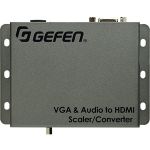 Gefen VGA and Audio to HDMI Scaler and Converter with 1080p & WUXGA Support (EXT-VGAA-HD-SC) - Functions: Video Scaling - 1920 x 1200 - VGA - USB - Audio Line In - 1 - External