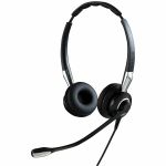 Jabra BIZ 2400 II QD Headset - Stereo - Quick Disconnect - Wired - Over-the-head - Binaural - Supra-aural - Noise Canceling - Black
