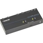 Black Box 4K HDMI Matrix Switch - 2 x 2 - 4096 x 2160 - 4K - 2 x 2 - Display  Blu-ray Disc Player  A/V Receiver  Computer  TV - 2 x HDMI Out
