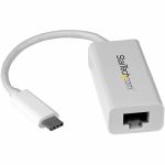 StarTech US1GC30W USB-C to Gigabit Network Adapter USB 3.2 Gen 1 (5 Gbps) - USB Type-C Ethernet Adapter with Native Driver Support