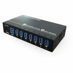 Comprehensive USB 3.0 7 Port Charging Station and Hub - 12V 4A  48W Power Adapter - New - USB 3.0 Type A - 640 MB/s - Printer  Hard Drive  Keyboard - External - 7 USB Port(s) - 7 USB 3.