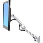 Ergotron Mounting Arm for Monitor - Polished Aluminum - 1 Display(s) Supported - 24in Screen Support - 8 lb Load Capacity - 100 x 100  75 x 75