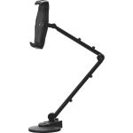 SIIG Full Motion Easy-Adjust Universal Tablet Mount - Black - 12in Screen Support - 2.20 lb Load Capacity - 1