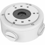 Hikvision CBXS Mounting Box for Surveillance Camera - White - 9.92 lb Load Capacity - Aluminum