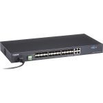 Black Box SFP Gigabit Managed Fiber Switch - 24-Port - 4 Ports - Manageable - Gigabit Ethernet  10 Gigabit Ethernet - 1000Base-X  10/100/1000Base-T  10GBase-X - 2 Layer Supported - Modu