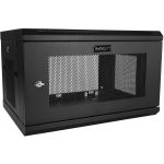 StarTech RK616WALM 2-Post 6U Wall Mount NetworkCabinet 19in Wall-Mounted Server Rack for Data/IT Equipment