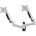 Amer Wall Mount for Monitor  Flat Panel Display - TAA Compliant - 2 Display(s) Supported - 24in Screen Support - 22.05 lb Load Capacity - 75 x 75  100 x 100