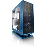 Fractal Design FD-CA-FOCUS-BU-W Focus G ATXMid Tower w/ Window Blue No PSU