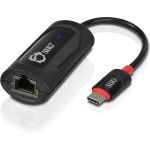 SIIG USB-C to Gigabit Ethernet Adapter - USB 3.0 - USB 3.0 Type C - 1 Port(s) - 1 - Twisted Pair - 10/100/1000Base-T - Portable - Black
