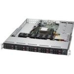 Supermicro SYS-1019P-WTR 1U UP LGA 3647 Intel C622 Intel Xeon Scalable Processors 10 Hot-swap 2.5in SATA3 bays 2x NVMe
