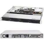 Supermicro SYS-5019P-M 1U UP LGA 3647 Intel C622 IntIntel Xeon Scalable Processors 4 Hot-swap 3.5in SATA3 bays w/ RAID 6x DIMM