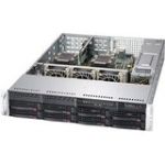 Supermicro SYS-6029P-WTR 2U DP LGA 3647 Intel C621 Intel Xeon Scalable Processors  8 Hot-swap 3.5in SAS/SATA bays 12x DIMM