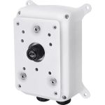 Vivotek Mounting Box for Network Camera  Wall Mount  Pole Mount - White - TAA Compliant - Aluminum  SPCC