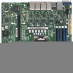 Supermicro X11SCM-LN8F Server Motherboard - Intel C246 Chipset - Socket H4 LGA-1151 - Micro ATX - 128 GB DDR4 SDRAM Maximum RAM - DIMM  UDIMM - 4 x Memory Slots - Gigabit Ethernet - 6 x