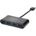 Kensington UH4000 USB 3.0 4-Port Hub - USB Type A - External - 4 USB Port(s) - 4 USB 3.0 Port(s) - PC  Mac