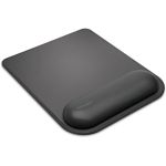Kensington ErgoSoft Wrist Rest Mouse Pad - 0.80in Height x 7.70in Width x 9.50in Depth - Black - Gel - Skid Proof - Mouse - 1 Each