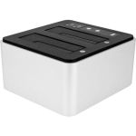 OWC Drive Dock SATA/600 - USB 3.1 (Gen 2) Type C Host Interface Desktop - Hot Swappable Bays - 2 x HDD Supported - 2 x SSD Supported - 2 x Total Bay - 2 x 2.5in/3.5in Bay - Aluminum