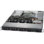 Supermicro CSE-113AC2-605WB SuperChassis 1U Rackmount Chassis Supports E-ATX Motherboard Supports Single/Dual CPU